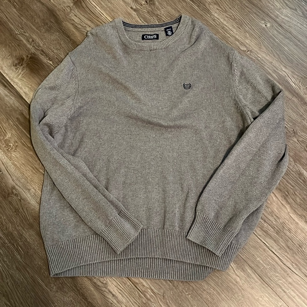 Chaps Men’s Grey Sweater Size 2XLB